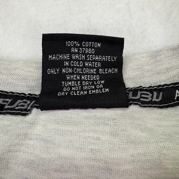 Vintage Rare FUBU Platinum Fat Albert Y2k Gray Long Sleeve Shirt XL Hip Hop - Picture 6 of 10